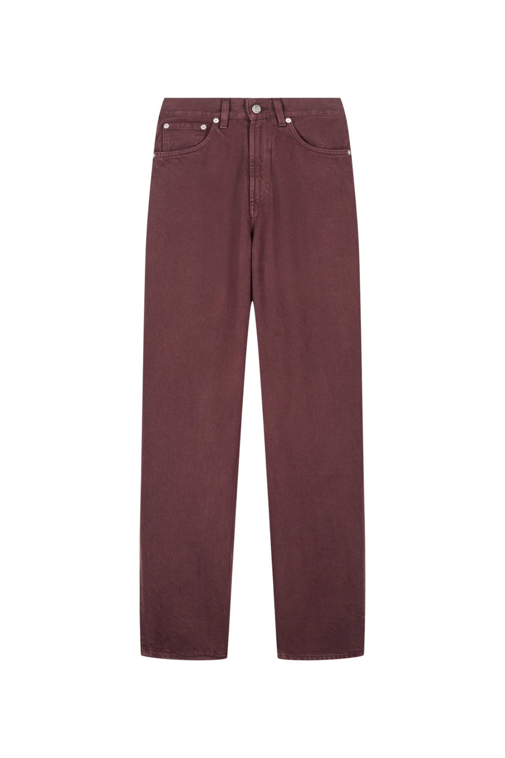 Jean Jeep coupe carotte - Burgundy