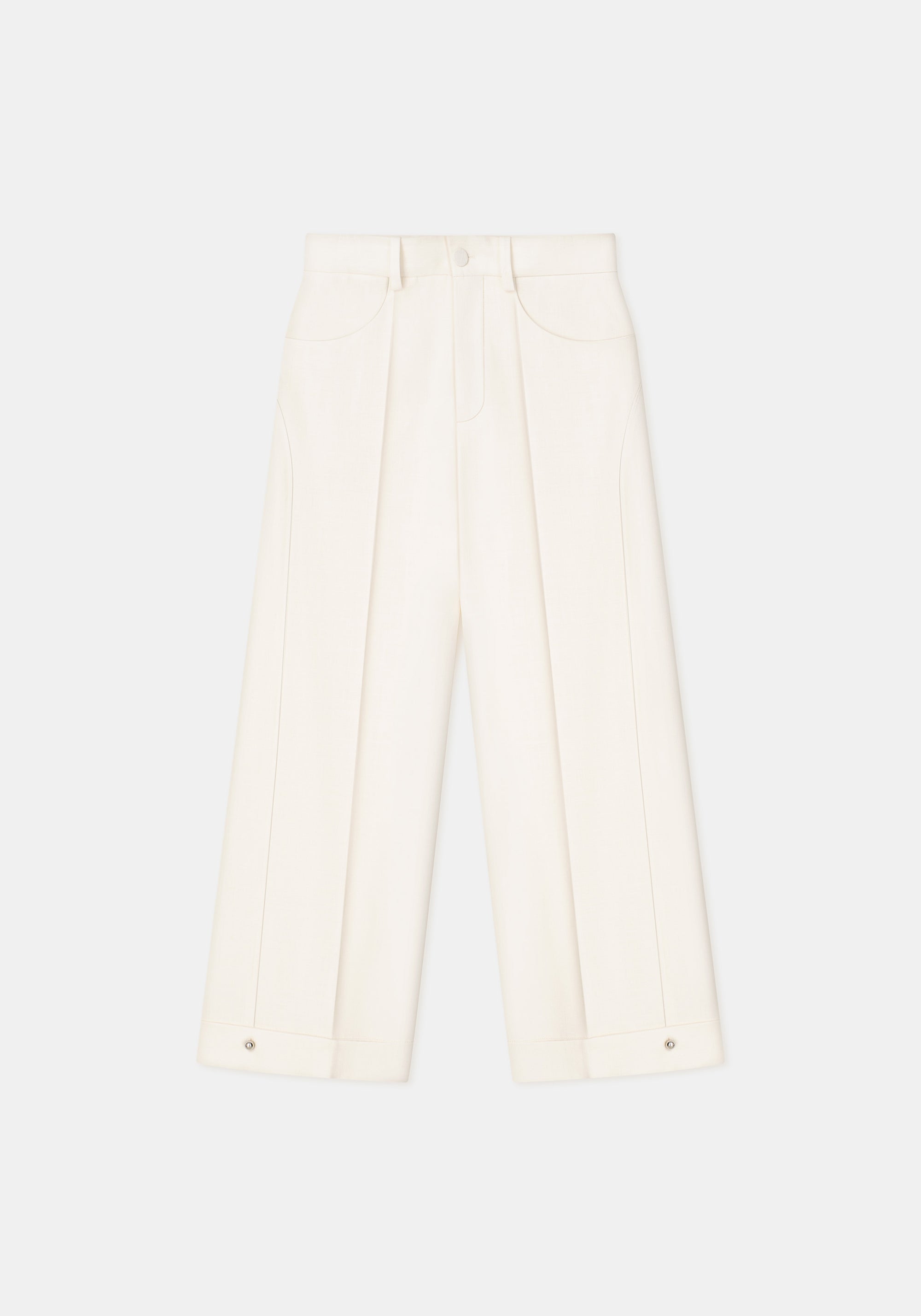 Pantalon Jeera à revers - Crème