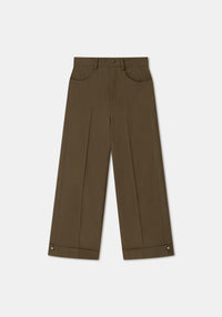 Pantalon Jeera à revers - Forest