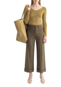 Pantalon Jeera à revers - Forest