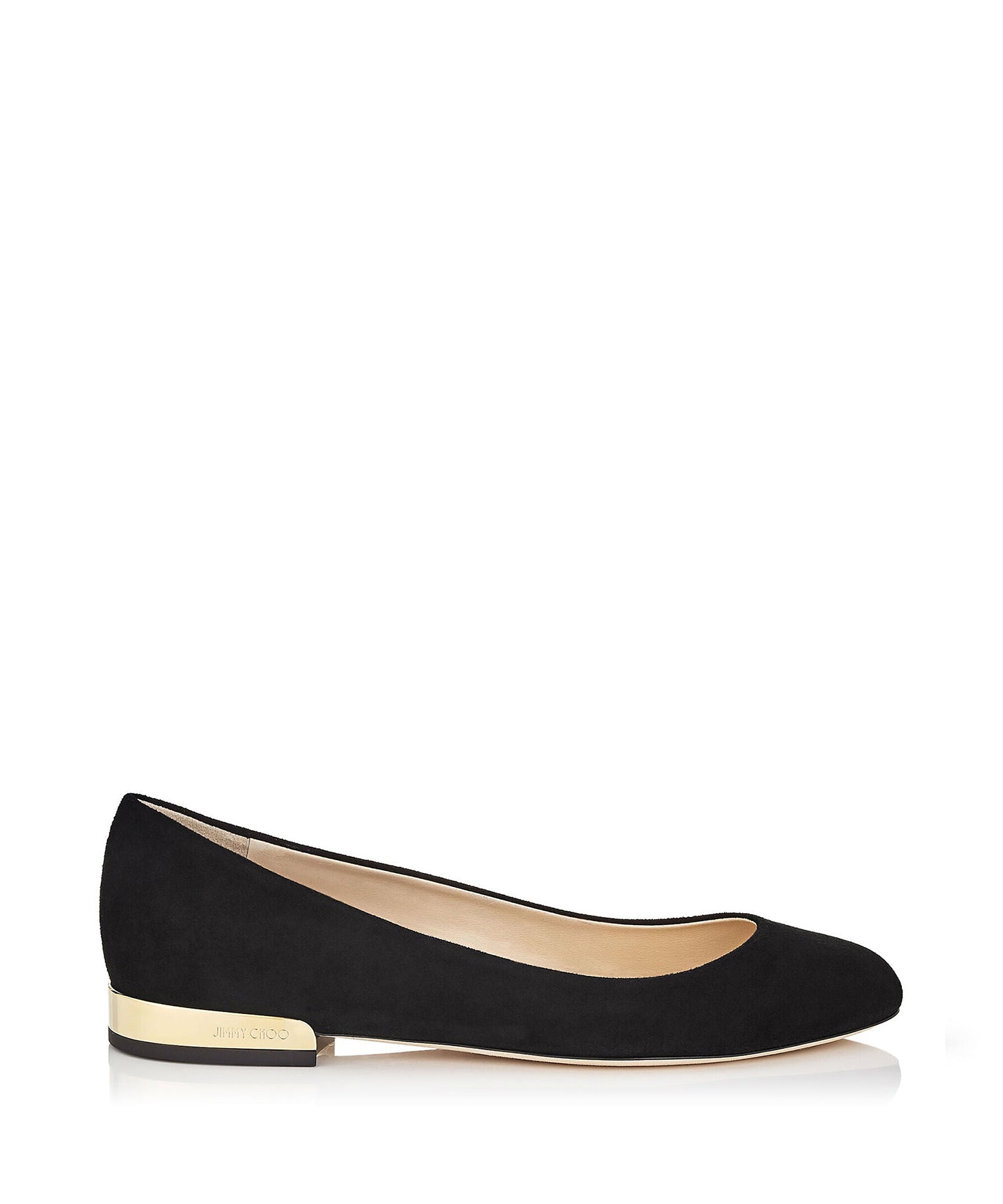 Jessie flat leather ballerinas 5 - Black