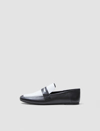 Black combo Mocassins - Black combo