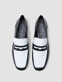Black combo Mocassins - Black combo