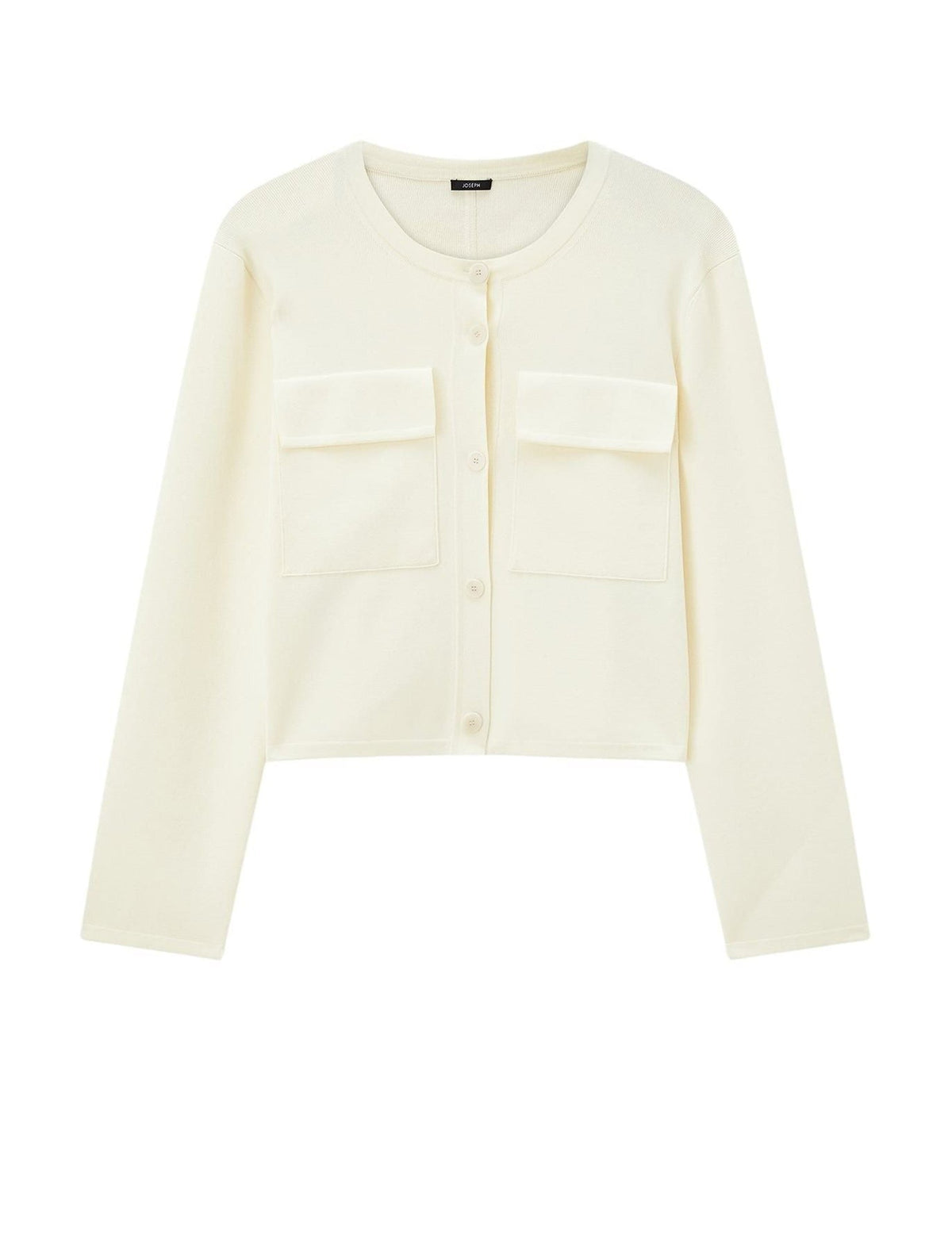 Ivory Cardigan Maille - Ivory