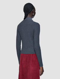 Cardigan en laine - Smoke