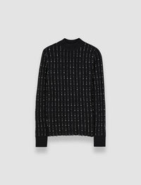 Black & Ivory Top Maille - Black & Ivory