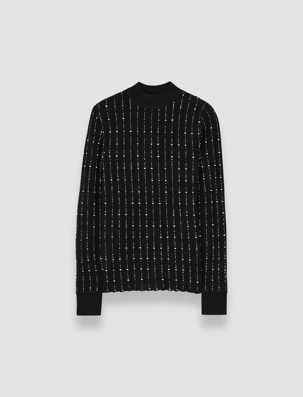 Black & Ivory Top Maille - Black & Ivory
