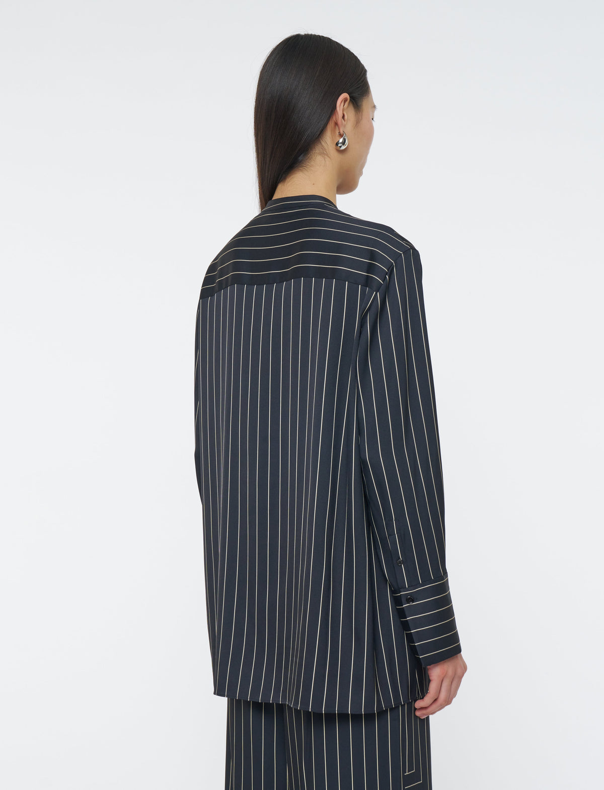 Black & Affogato Blouse - Black & Affogato