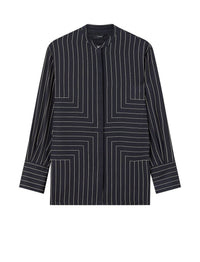 Black & Affogato Blouse - Black & Affogato