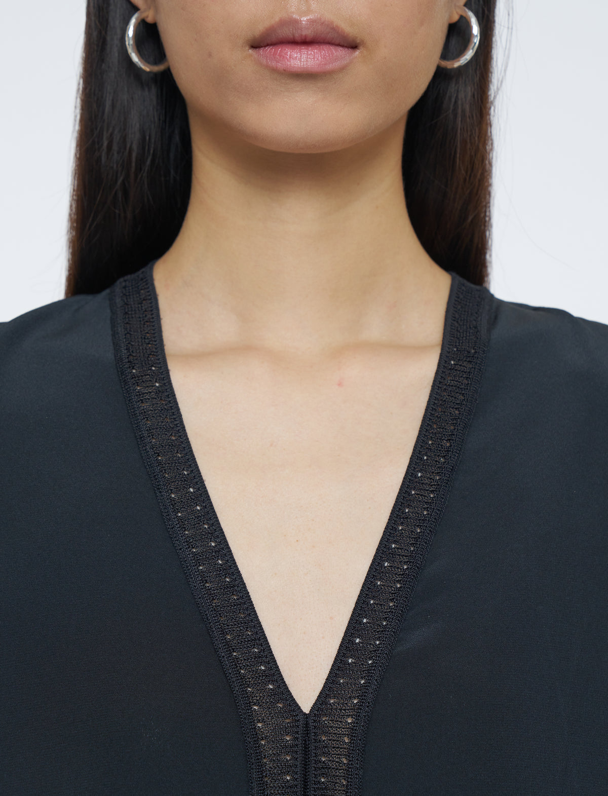 Black Blouse - Black