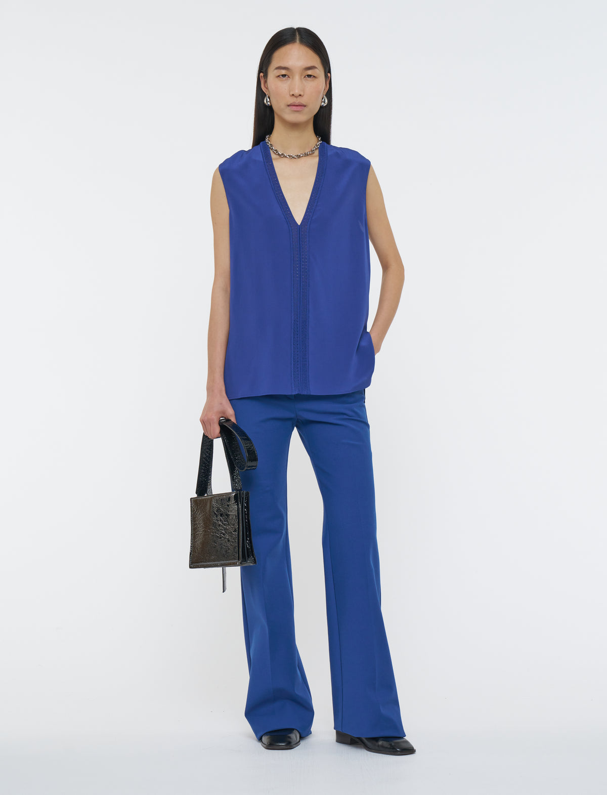 Cobalt Blouse - Cobalt
