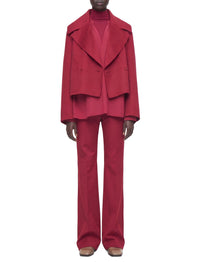 Veste Delano en laine et cachemire - Ruby