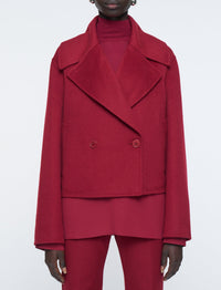 Veste Delano en laine et cachemire - Ruby