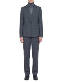 Marty wool blazer - Smoke