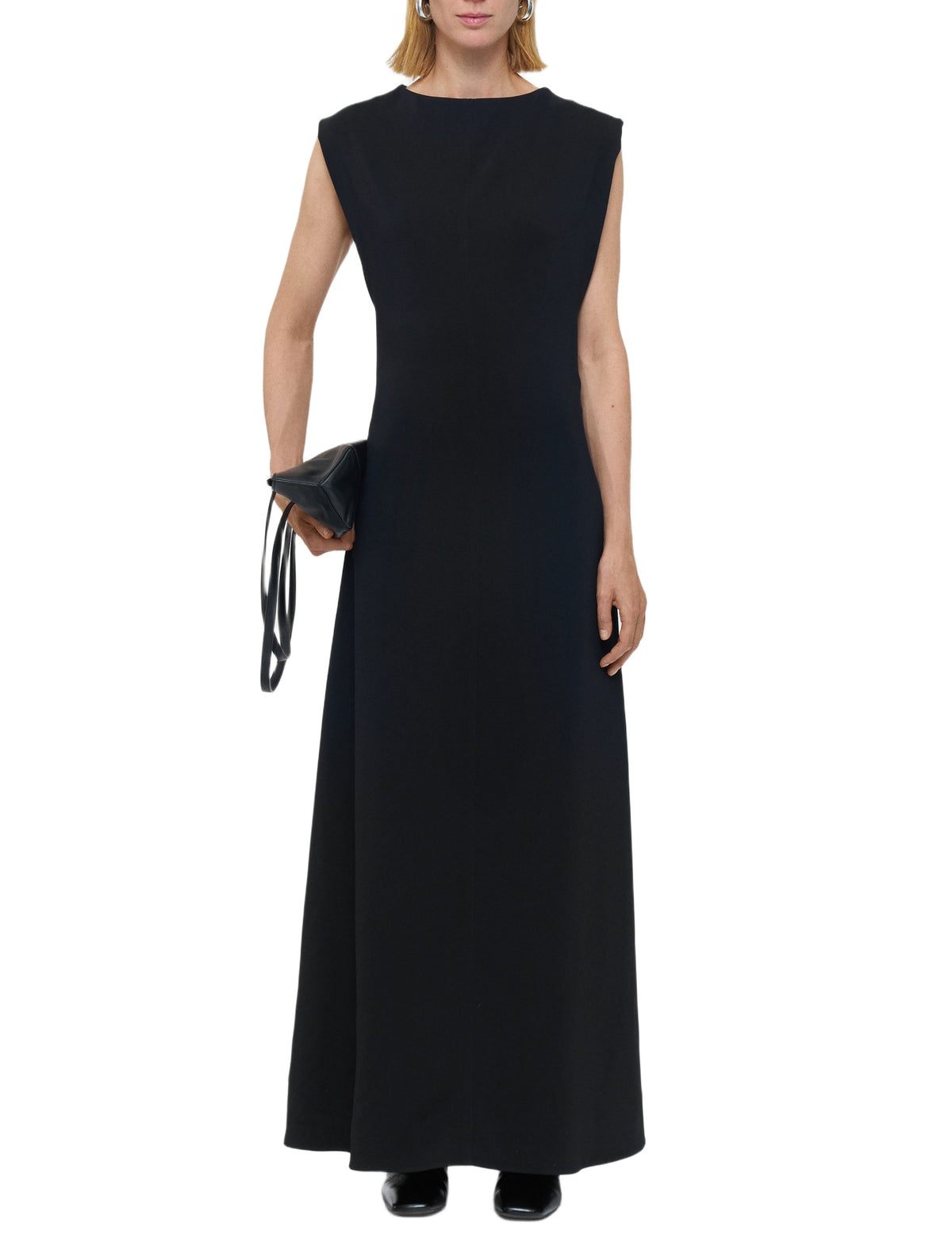 Robe longue Neva sans manches - Black