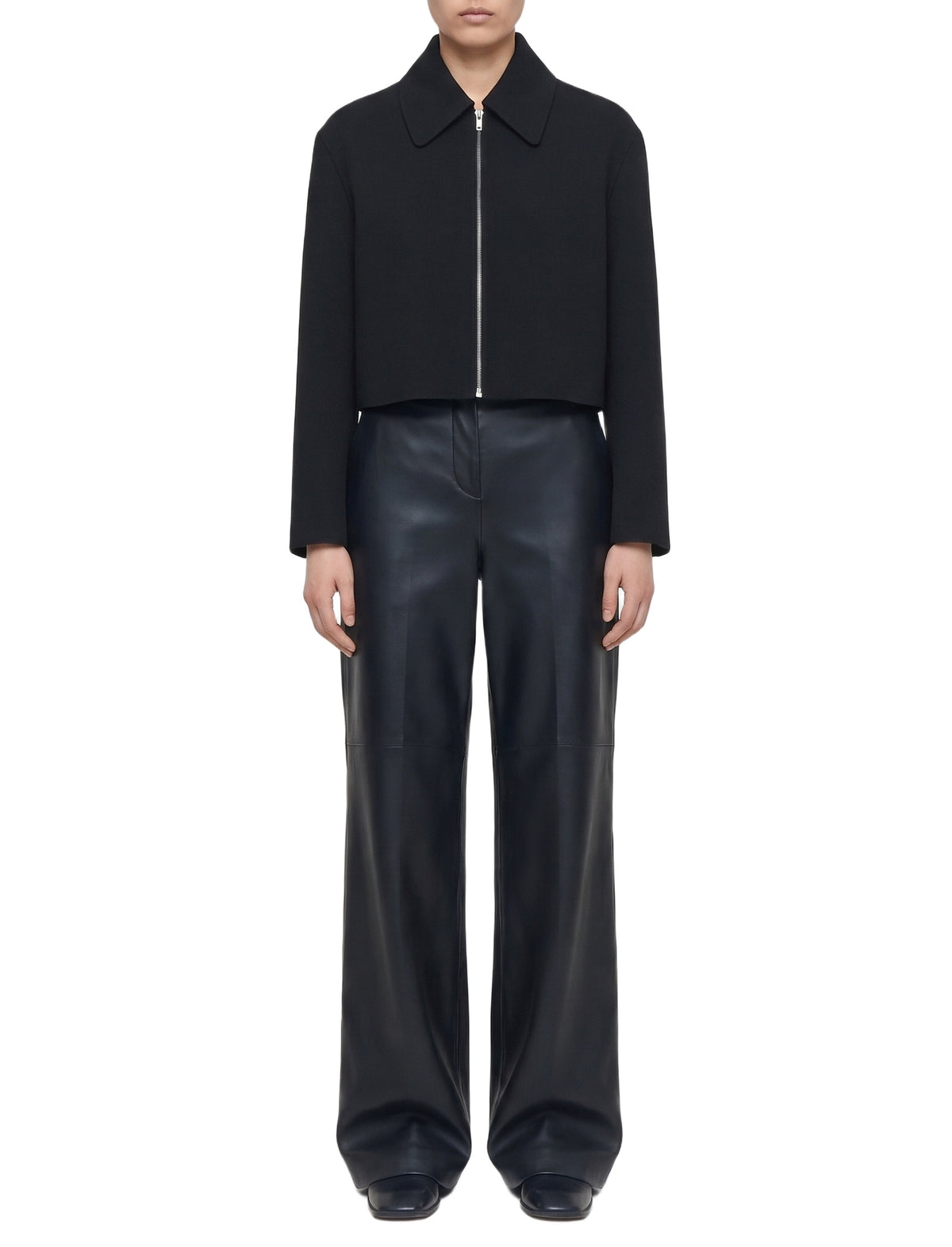 Bonnat cropped jacket - Black