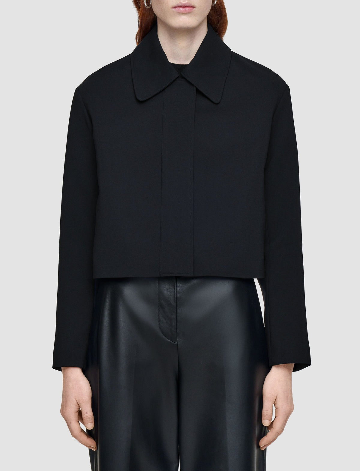 Bonnat cropped jacket - Black