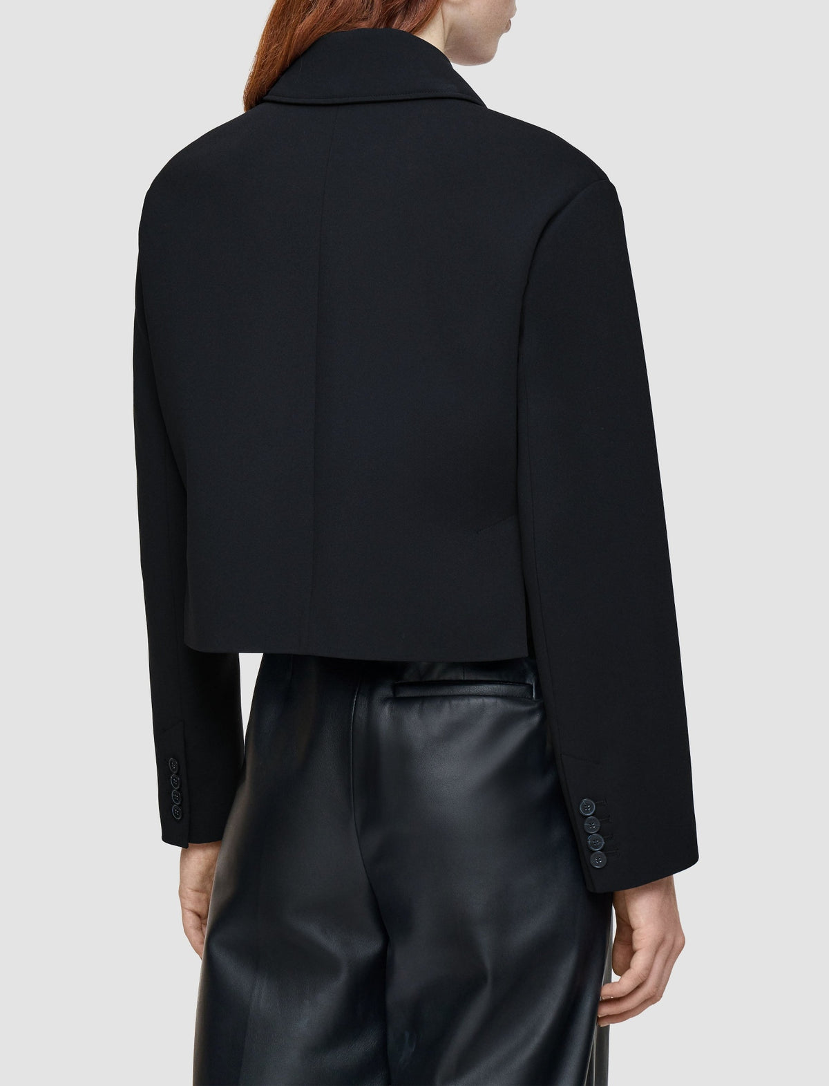 Bonnat cropped jacket - Black