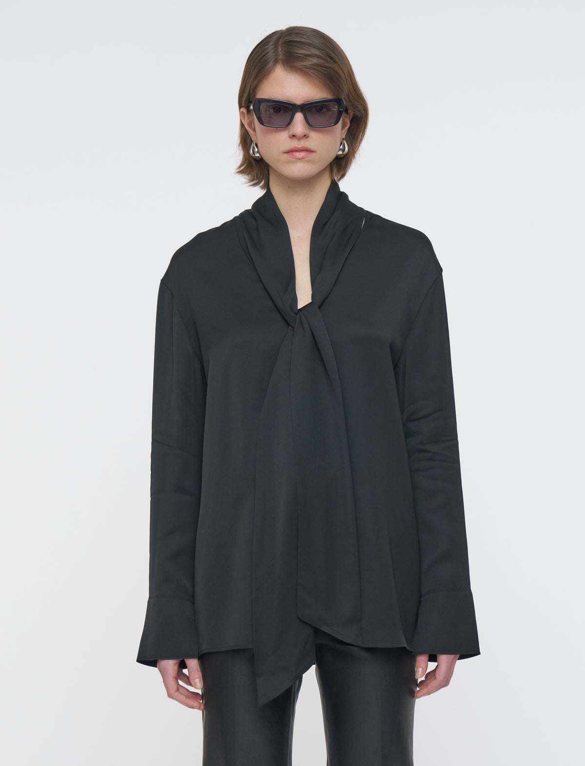 Black Blouse - Black