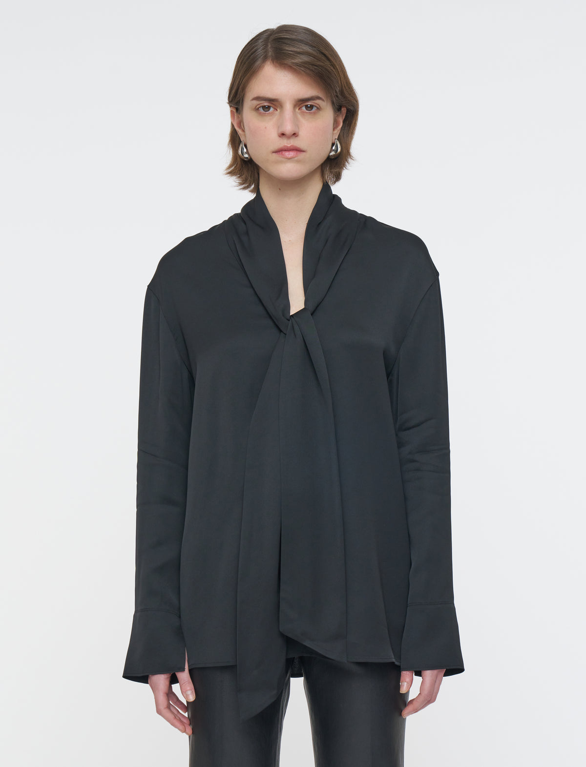 Black Blouse - Black