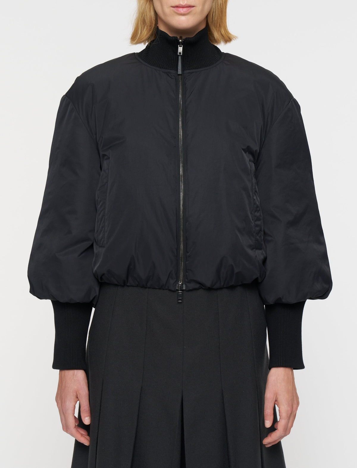 Bomber Bart zippé - Black