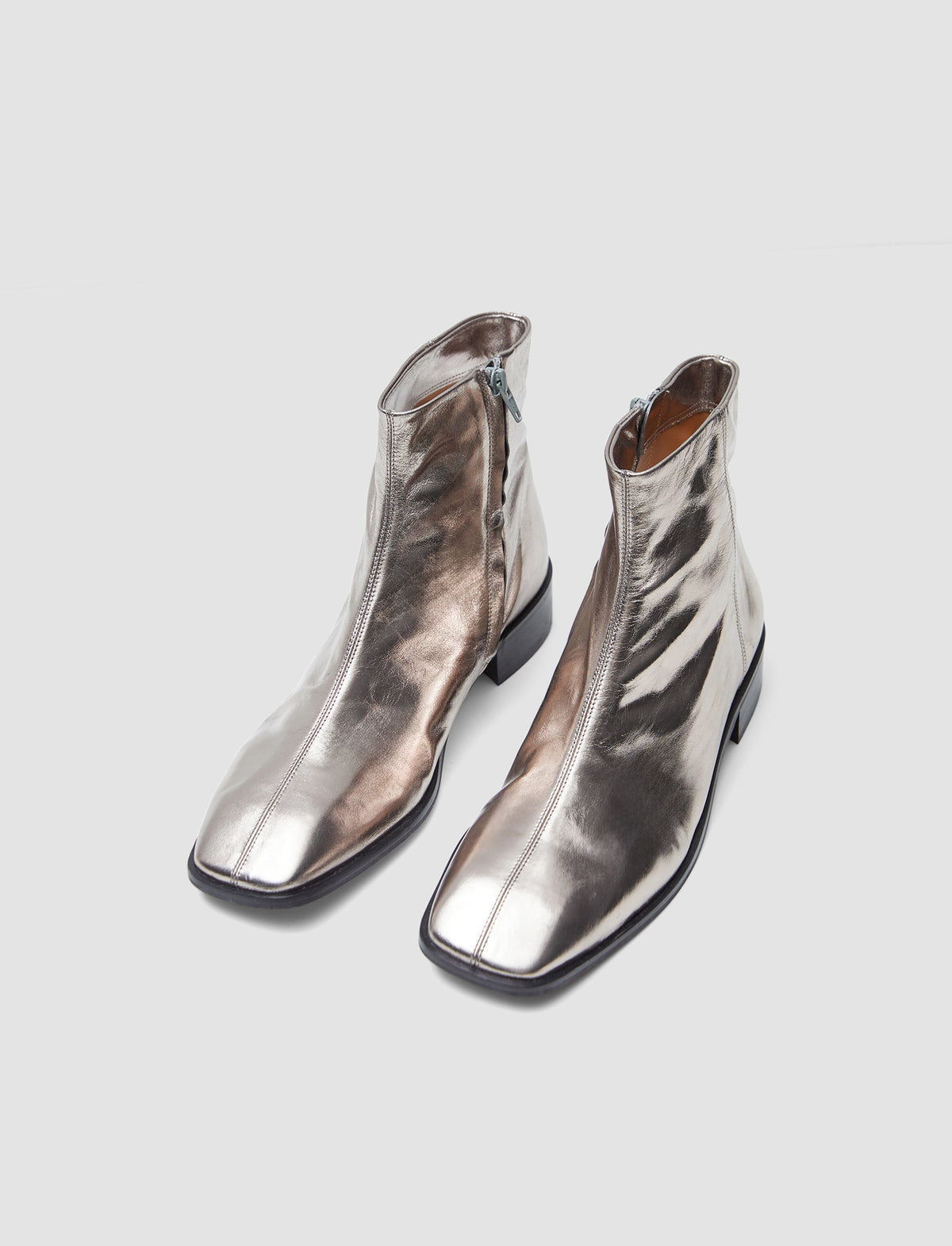 Gunmetal Bottes - Gunmetal