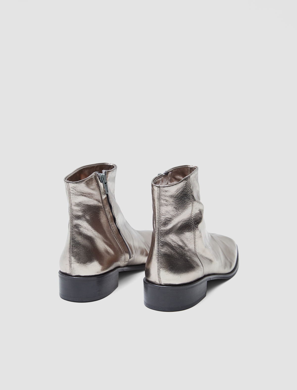 Gunmetal Bottes - Gunmetal