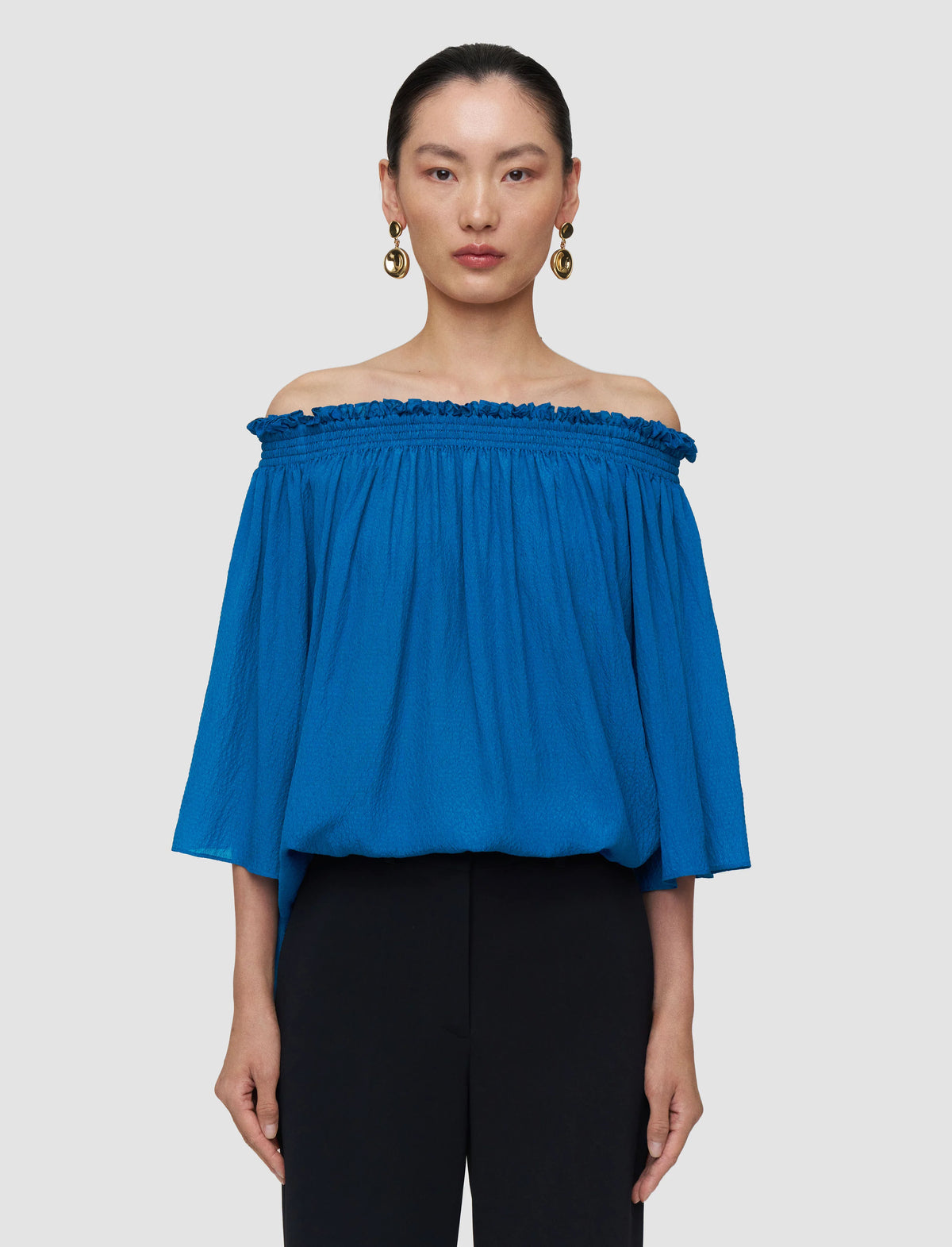Siam Blue Blouse - Siam Blue