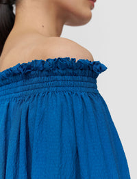 Siam Blue Blouse - Siam Blue