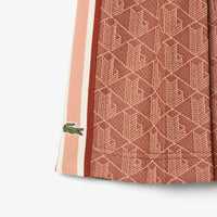Jupe plissée en jacquard monogramme - Iberis & Latte