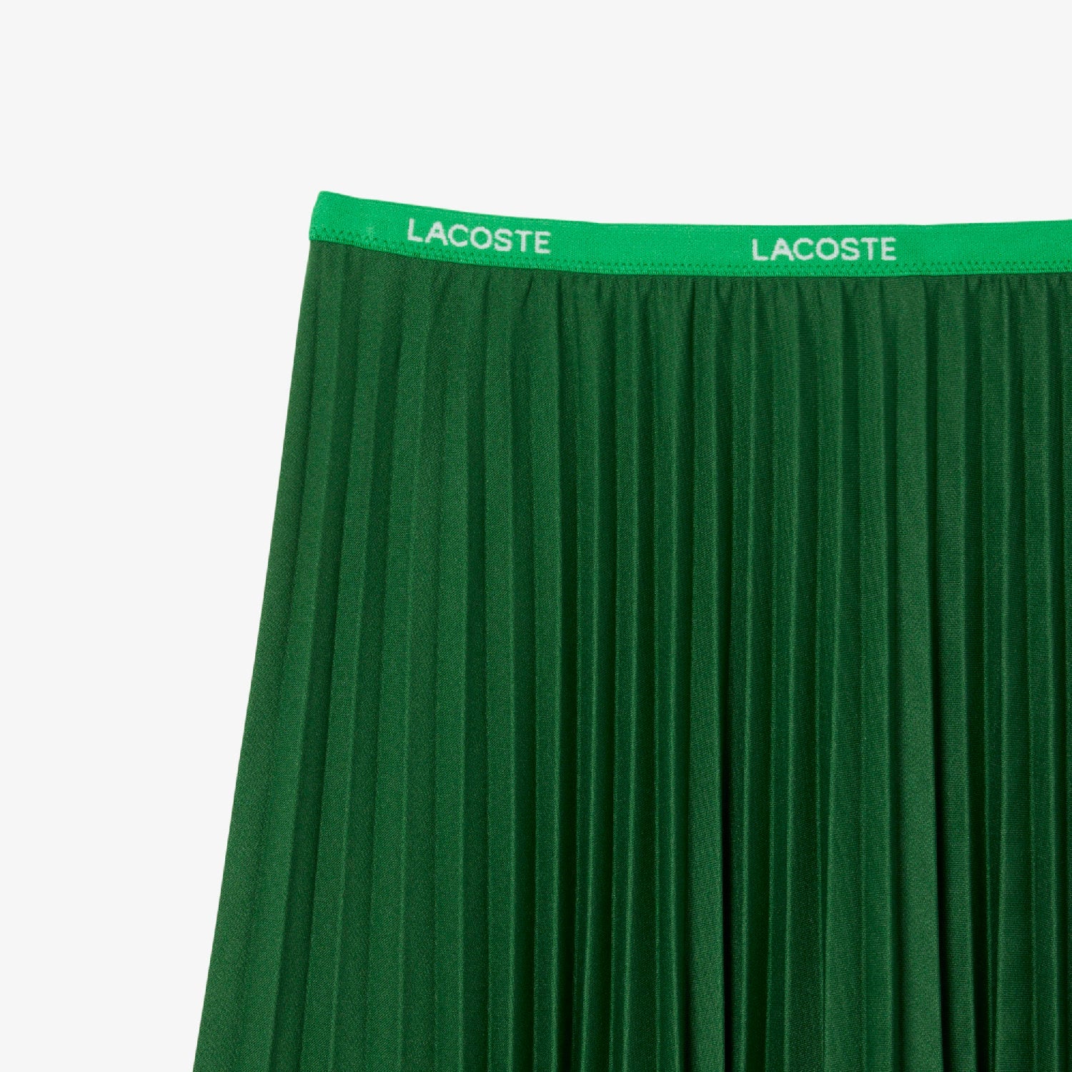 Jupe courte plissée - Vert