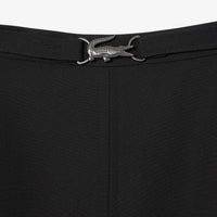 Jupe tailleur en laine mélangée - Noir