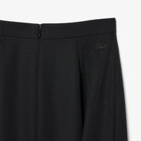 Jupe tailleur en laine mélangée - Noir