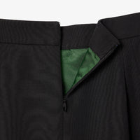 Jupe tailleur en laine mélangée - Noir