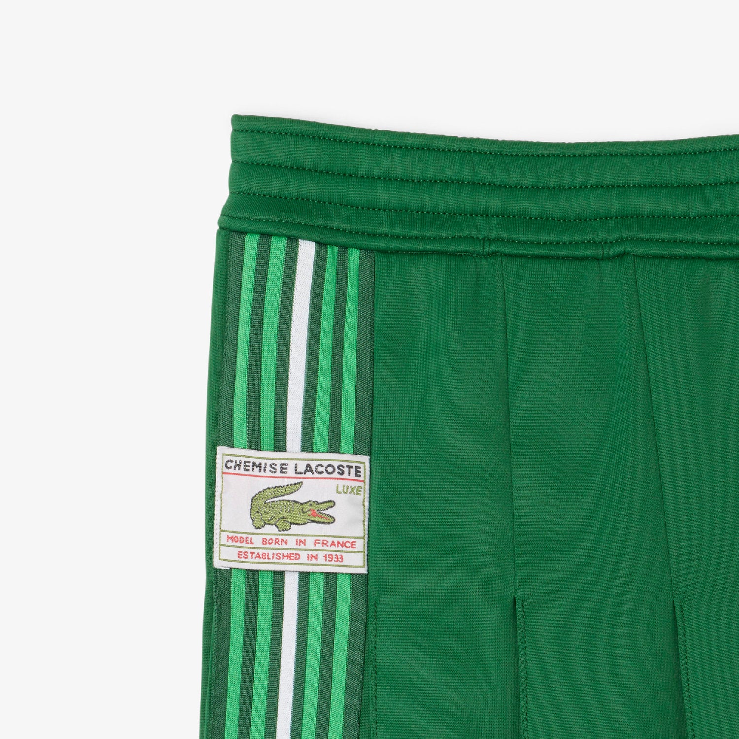 Jupe plissée en maille - Vert