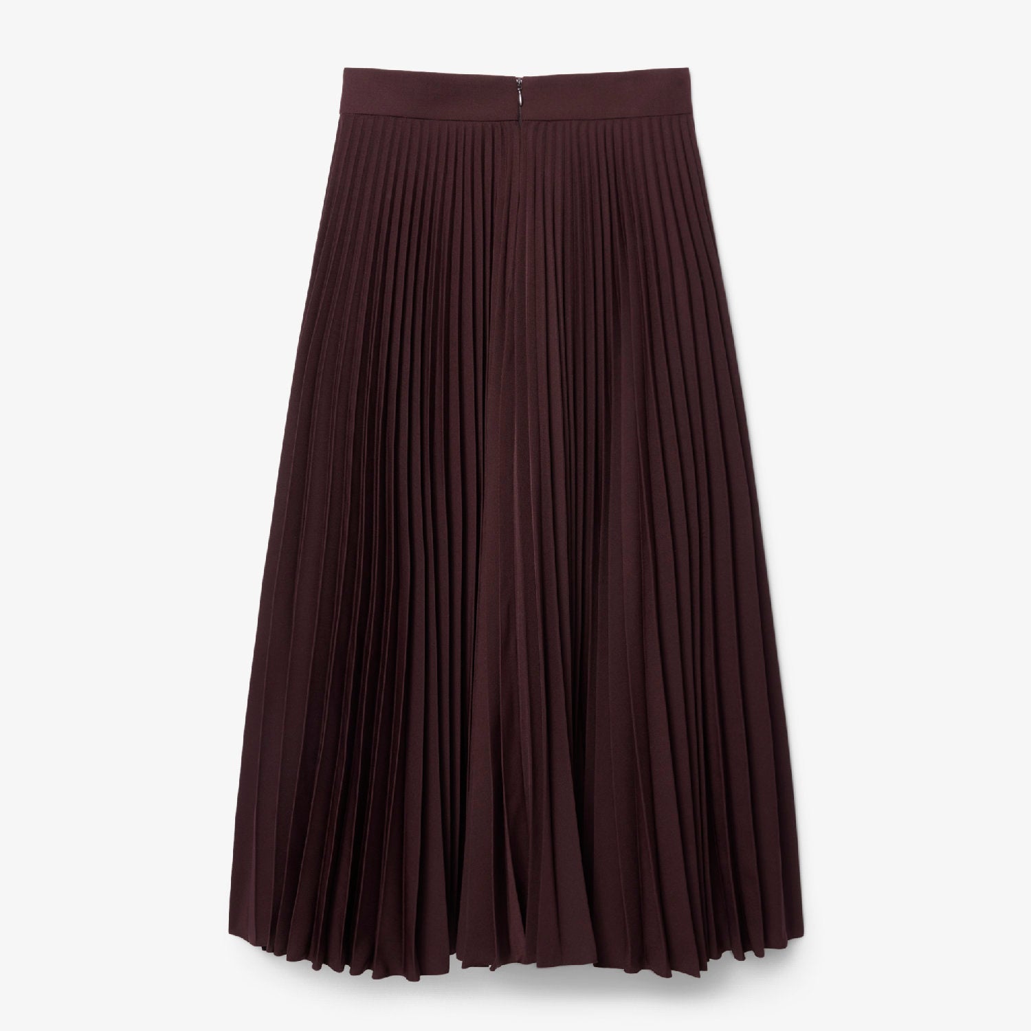 Jupe asymétrique en laine mélangée - Expresso