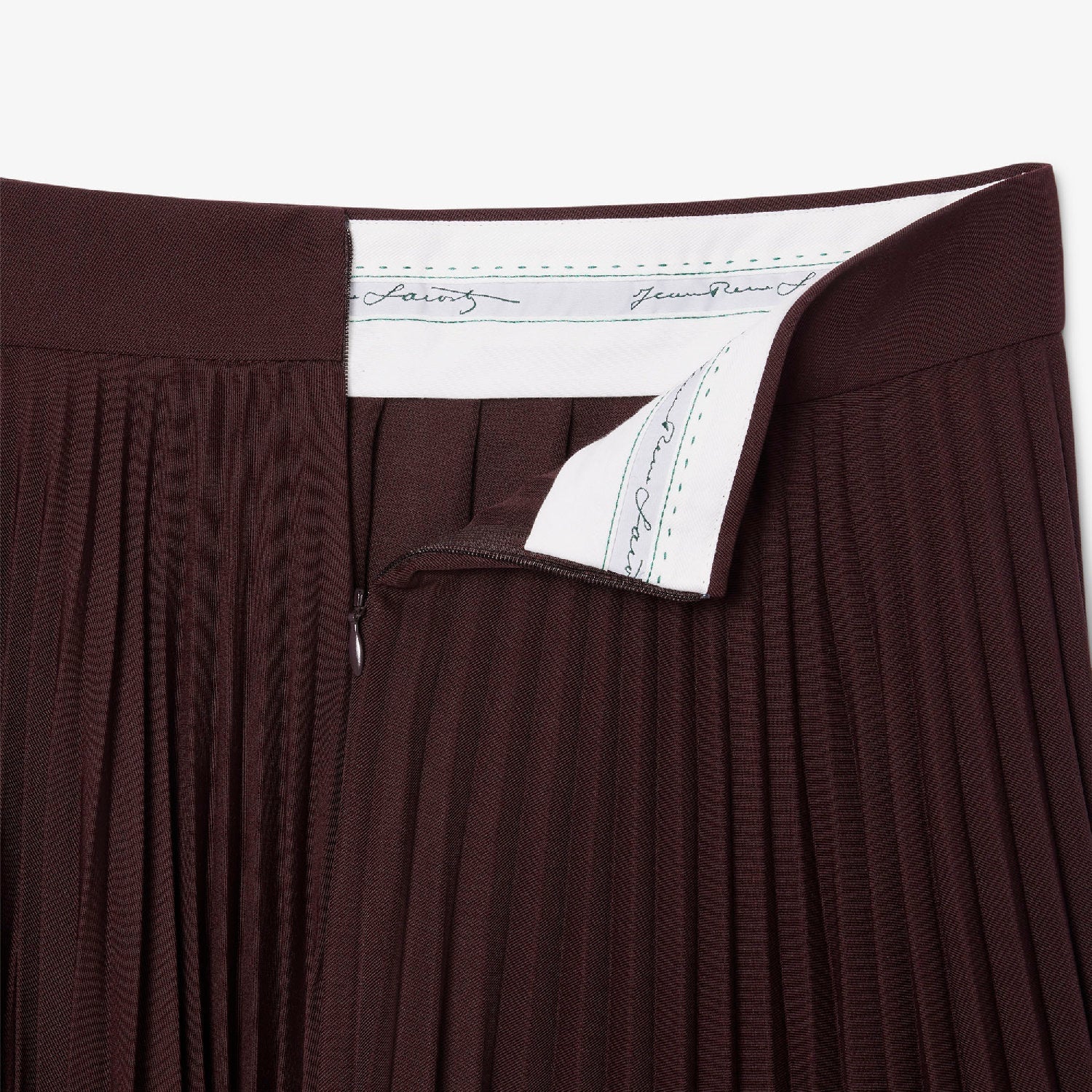 Jupe asymétrique en laine mélangée - Expresso