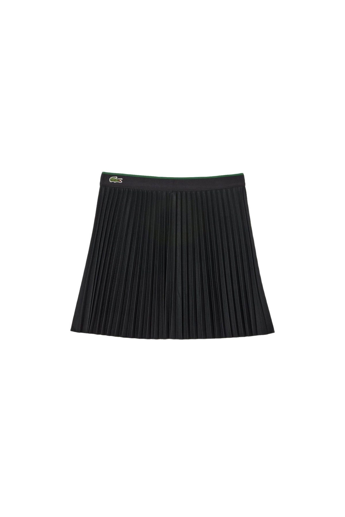 Jupe plissée à taille élastiquée - Noir