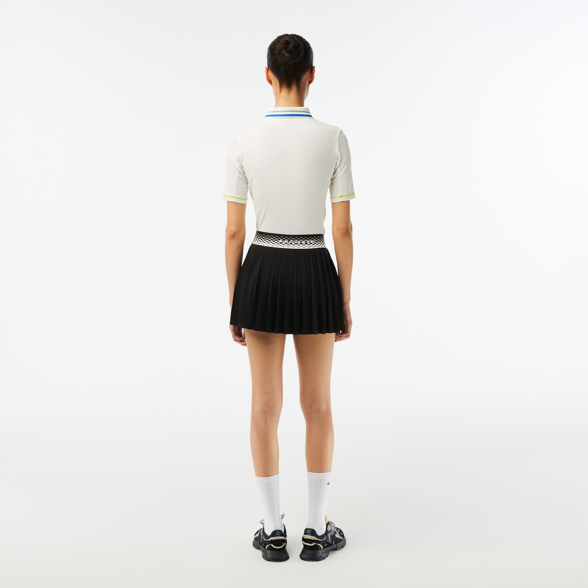 Skirt - Noir & Noir-Estragon