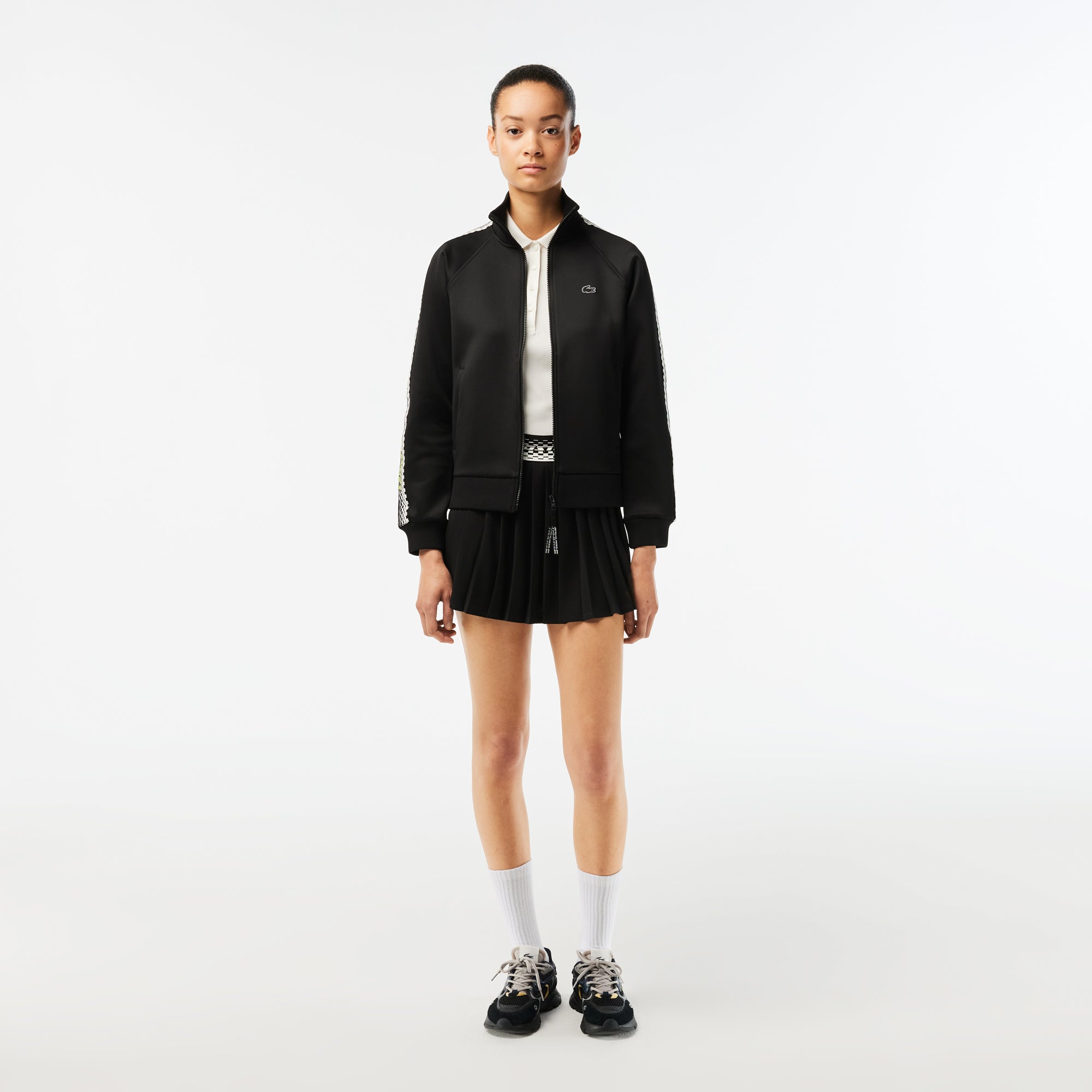 Skirt - Noir & Noir-Estragon