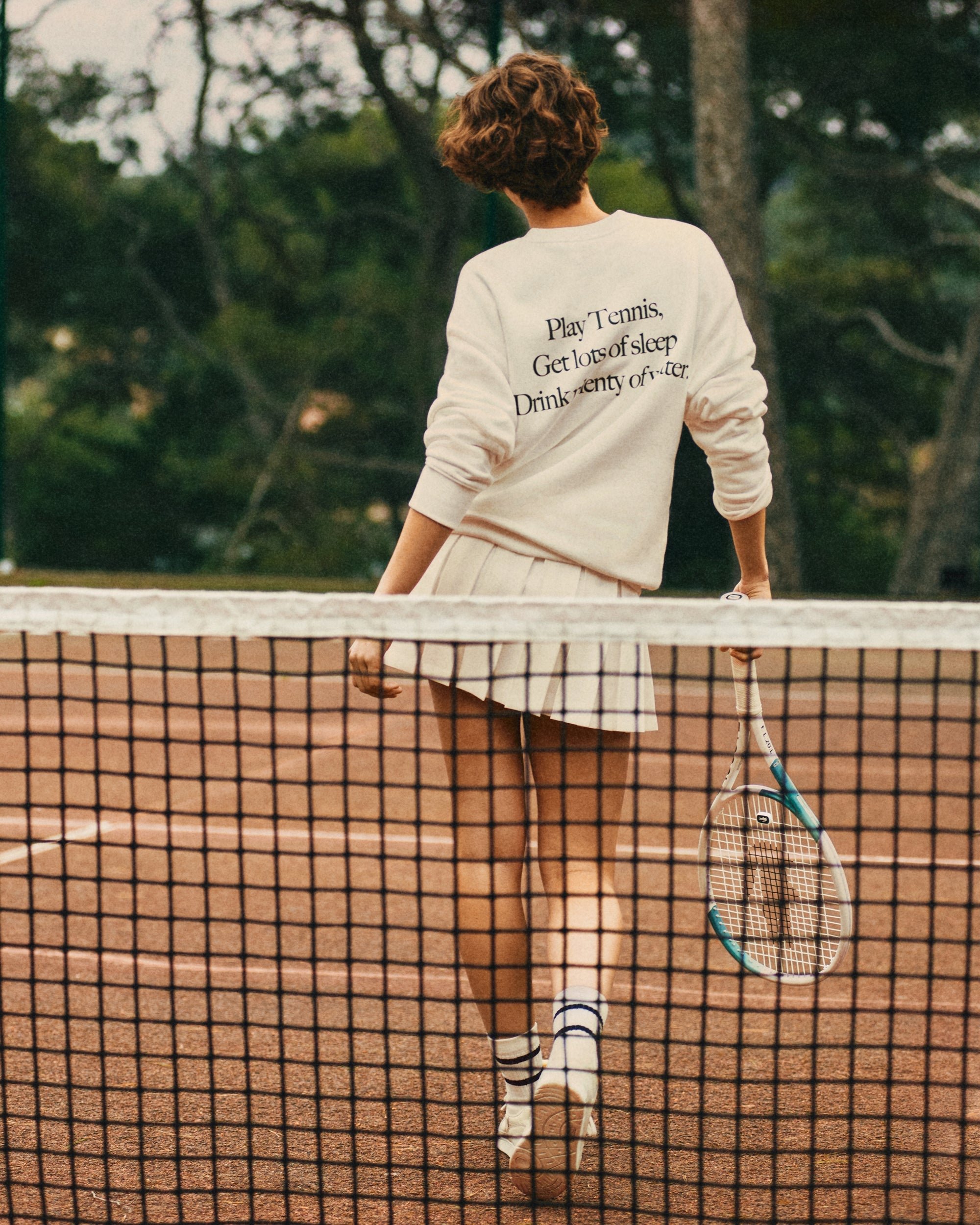 Jupe plissée Tennis - Farine