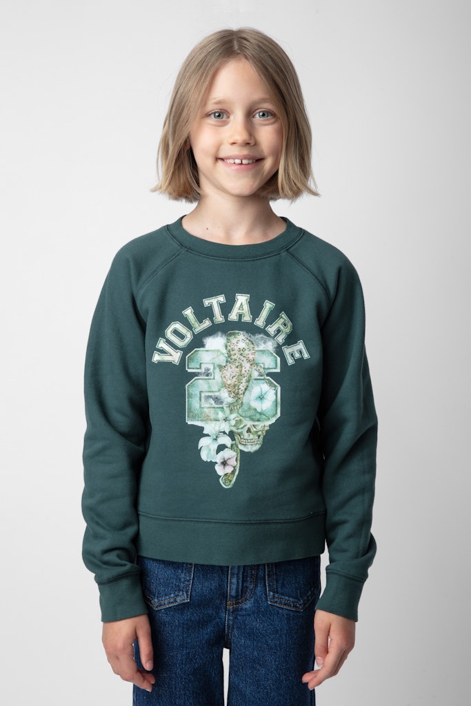 ZHORS LIGNE VERT UPPER SWEAT SHIRT
