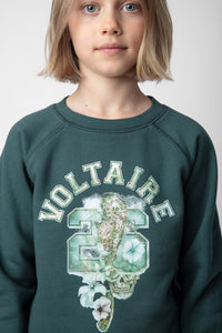 ZHORS LIGNE VERT UPPER SWEAT SHIRT