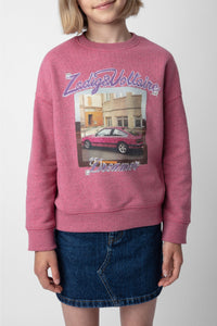 Sweat-shirt Liberty - Rose