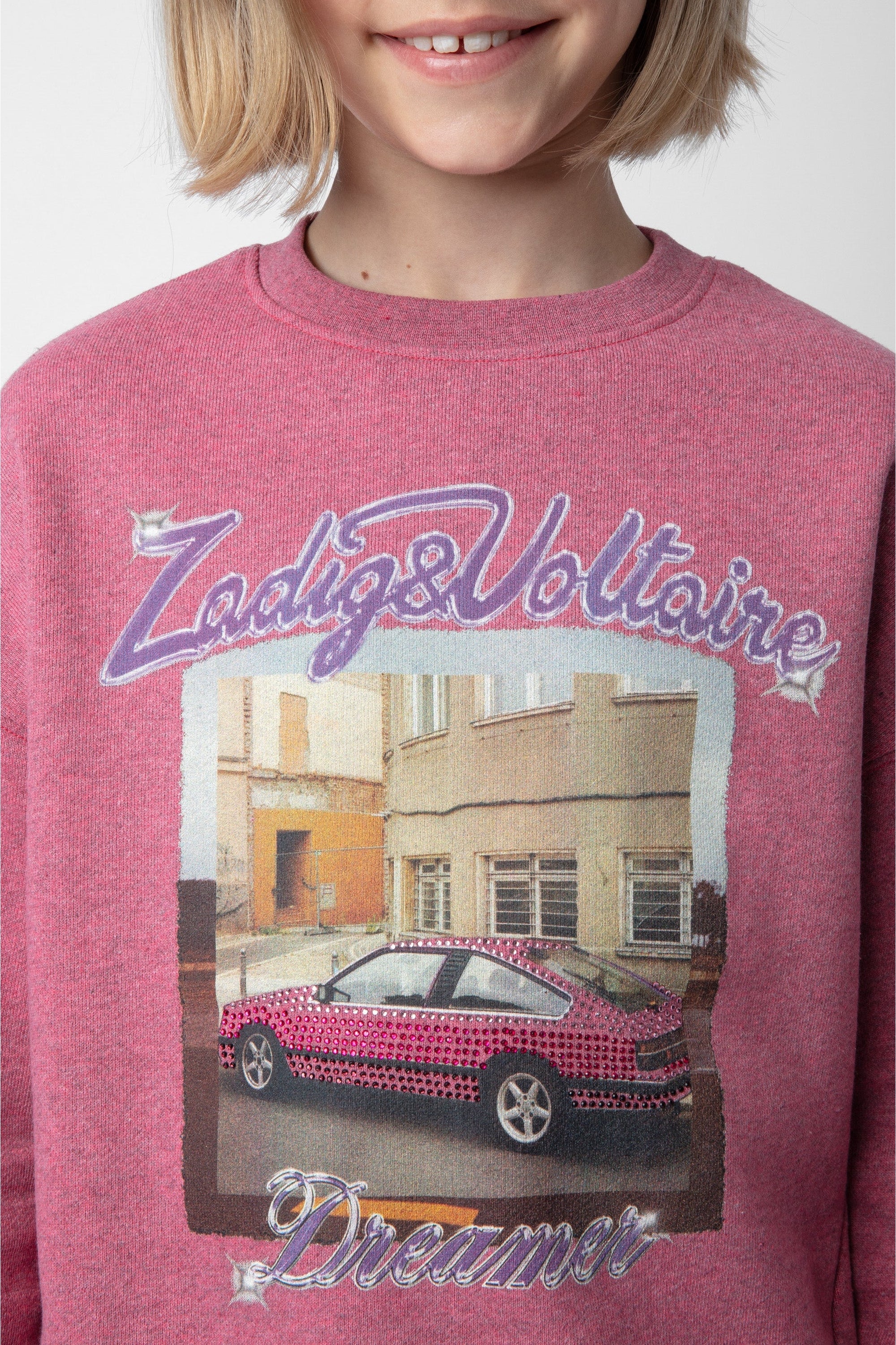 Sweat-shirt Liberty - Rose