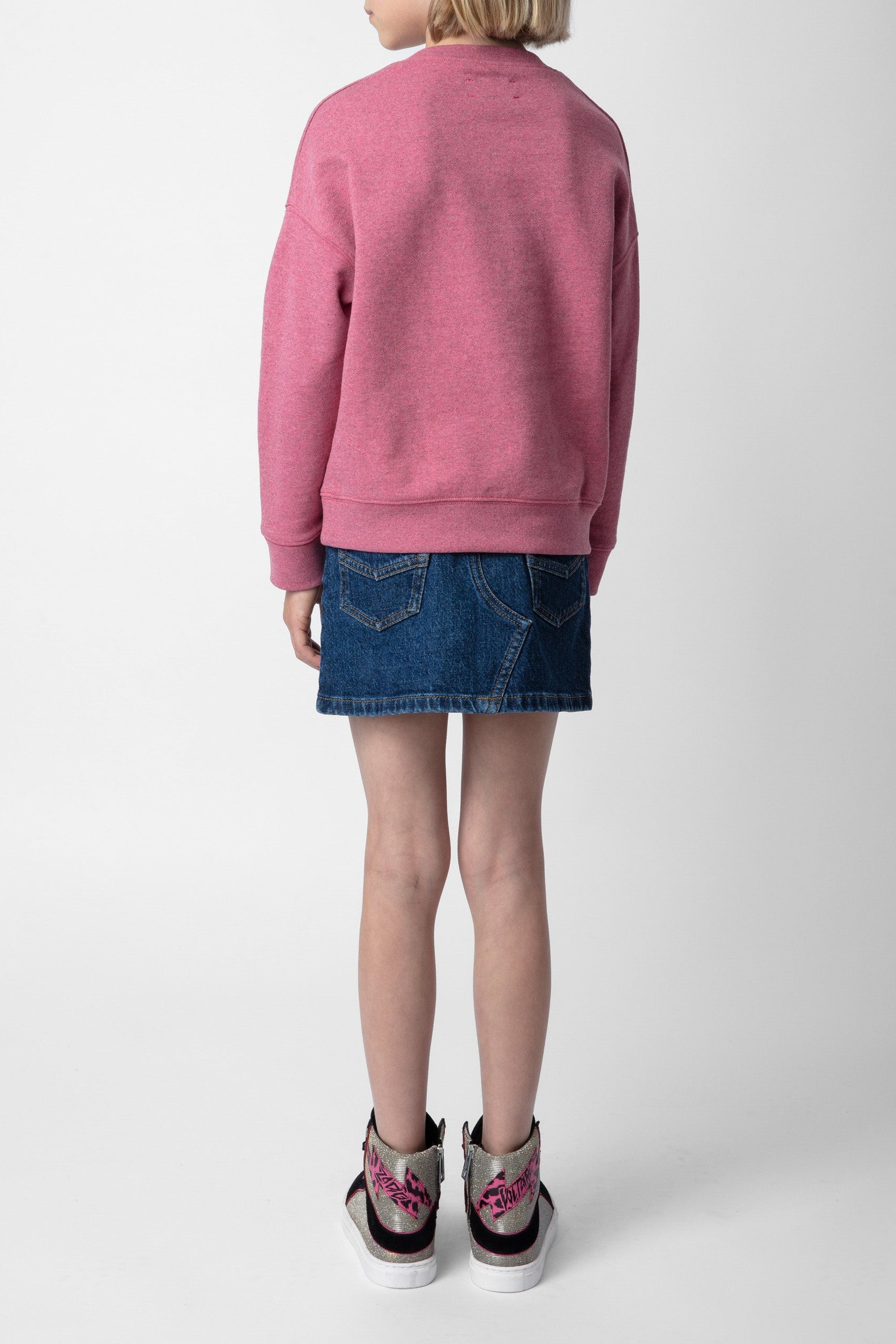 Sweat-shirt Liberty - Rose