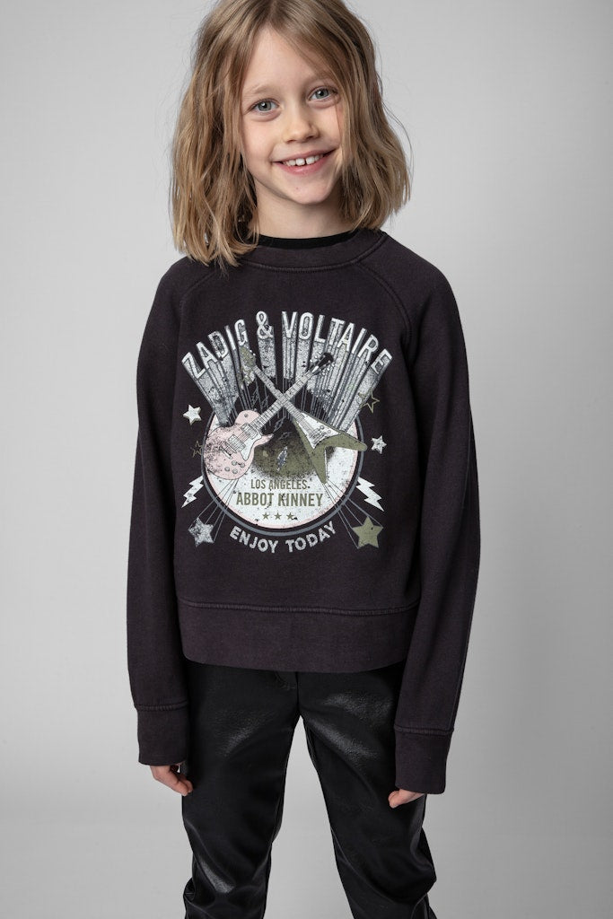 ZHORS LIGNE NOIR UPPER SWEATER
