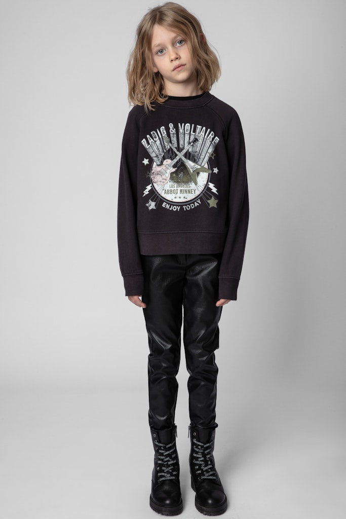 ZHORS LIGNE NOIR UPPER SWEATER