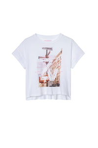 T-shirt Audrey - Blanc