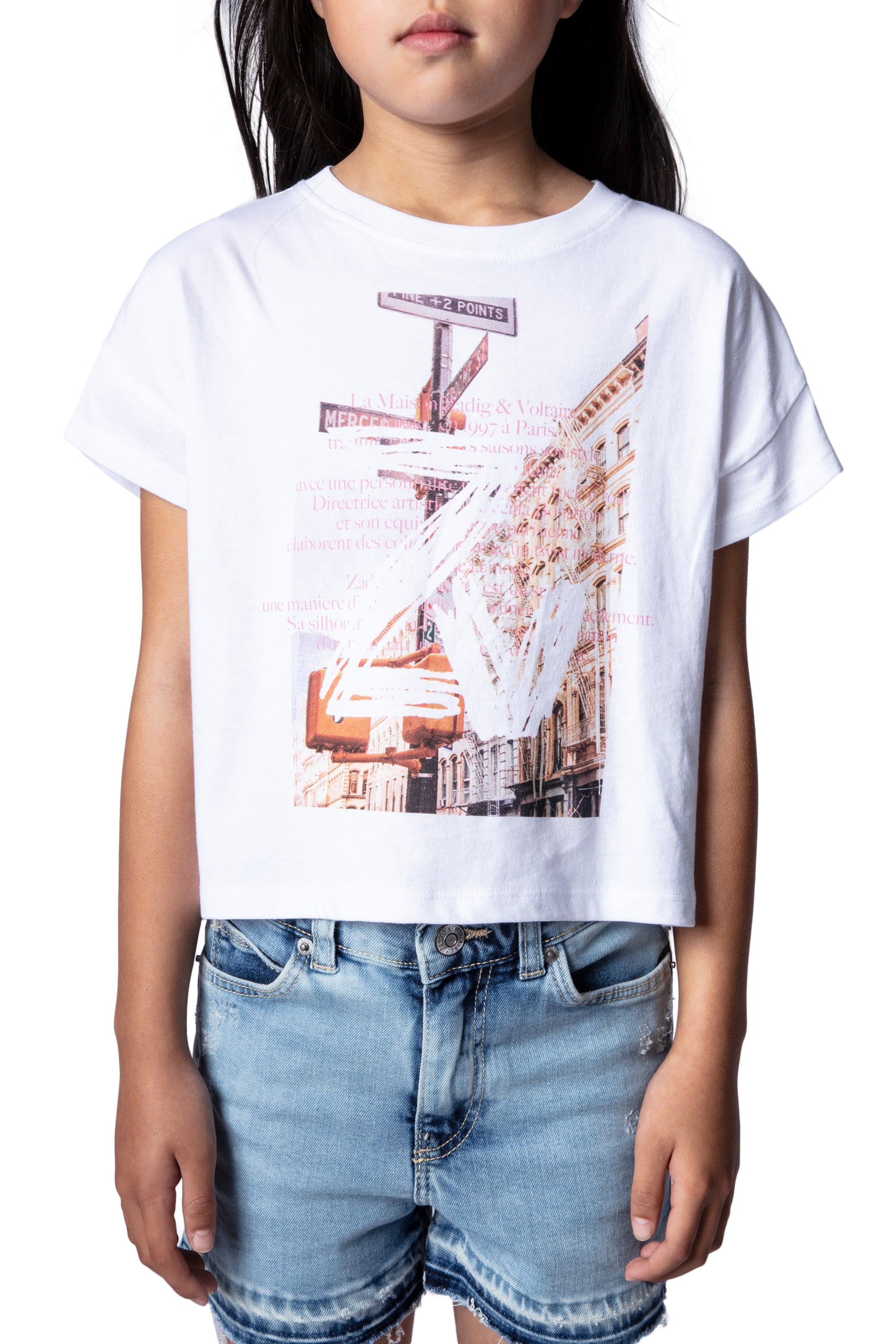 T-shirt Audrey - Blanc
